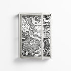 Flight Of Fancy 3 - Wall Cabinet - Diana Catchpole - Chalk - Clear glass