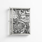 Flight Of Fancy 3 - Wall Cabinet - Diana Catchpole - Chalk - Clear glass