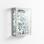 Ode to Summer 3 - Wall Cabinet - Diana Catchpole - Chalk - Clear glass