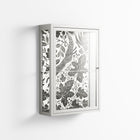 Ode to Summer 4 - Wall Cabinet - Diana Catchpole - Chalk - Clear glass