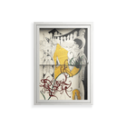 Knights - Wall Cabinet - Naia Escribano - Chalk - Clear glass