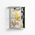 Knights - Wall Cabinet - Naia Escribano - Chalk - Clear glass