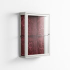 Ornaments - Wall Cabinet - Naia Escribano - Chalk - Clear glass