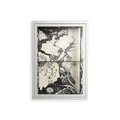 Oberon and Elgar - Wall Cabinet - Naia Escribano - Chalk - Clear glass