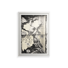 Oberon and Elgar - Wall Cabinet - Naia Escribano - Chalk - Clear glass