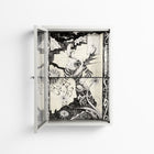 Oberon and Elgar - Wall Cabinet - Naia Escribano - Chalk - Clear glass