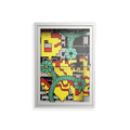 Maps - Wall Cabinet - Naia Escribano - Chalk - Clear glass
