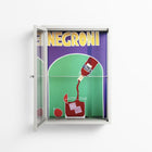 Negroni - Wall Cabinet - Mathilda Kienast - Chalk - Clear glass