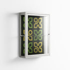 Ultra Bloom - Wall Cabinet - Ethan Fender - Chalk - Clear glass