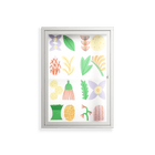 Shapes - Wall Cabinet - Lydia Greaves - Chalk - Clear glass