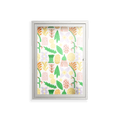 Shapes Cream - Wall Cabinet - Lydia Greaves - Chalk - Clear glass