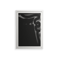 Black Cat - Wall Cabinet - Konrad Blaszczyk - Chalk - Overlay Glass
