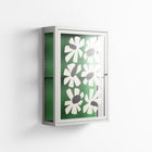 No Stress - Wall Cabinet - Magdalena Marchocka - Chalk - Overlay Glass