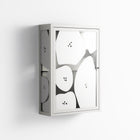 Stones - Wall Cabinet - Magdalena Marchocka - Chalk - Overlay Glass
