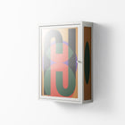 JJ - Wall Cabinet - Oluwaseyi Samuel Adebayo - Chalk - Overlay Glass