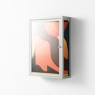 Swift - Wall Cabinet - Rikki Hewitt - Chalk - Overlay Glass