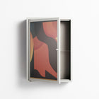 Swift - Wall Cabinet - Rikki Hewitt - Chalk - Overlay Glass