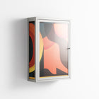 Swift - Wall Cabinet - Rikki Hewitt - Chalk - Overlay Glass