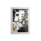Dreaming With Open Eyes - Wall Cabinet - Sophie Goudman-Peachey - Chalk - Clear glass