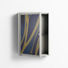Blue Gale - Wall Cabinet - Oluwaseyi Samuel Adebayo - Chalk - Overlay Glass