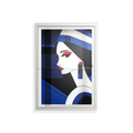 Beyond The Veil Of Consciousness - Wall Cabinet - Mathilda Kienast - Chalk - Clear glass