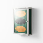 Soul Split - Wall Cabinet - Oluwaseyi Samuel Adebayo - Chalk - Overlay Glass
