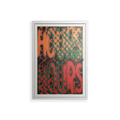 Hours - Wall Cabinet - Oluwaseyi Samuel Adebayo - Chalk - Overlay Glass