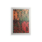 Hours - Wall Cabinet - Oluwaseyi Samuel Adebayo - Chalk - Overlay Glass