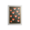 Blooming Folk Garden - Wall Cabinet - Sandra Hutter - Chalk - Overlay Glass