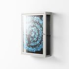 The Circles Of My Mind - Wall Cabinet - Craig Watkins - Chalk - Overlay Glass