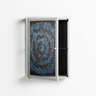 The Circles Of My Mind - Wall Cabinet - Craig Watkins - Chalk - Overlay Glass
