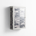 Wave Lens - Wall Cabinet - Oluwaseyi Samuel Adebayo - Chalk - Overlay Glass