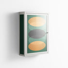 Soul Split - Wall Cabinet - Oluwaseyi Samuel Adebayo - Chalk - Overlay Glass
