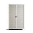 Mandarin - Wide Wardrobe - Chalk