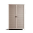 Mandarin - Wide Wardrobe - Mushroom