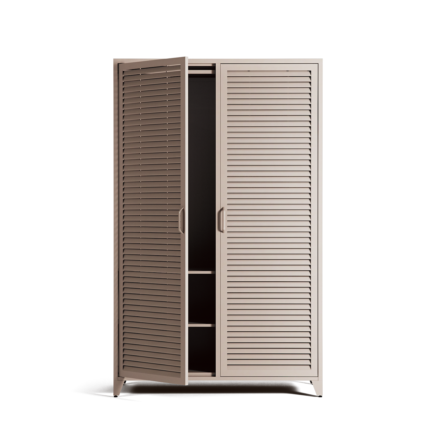 Mandarin - Wide Wardrobe - Mushroom