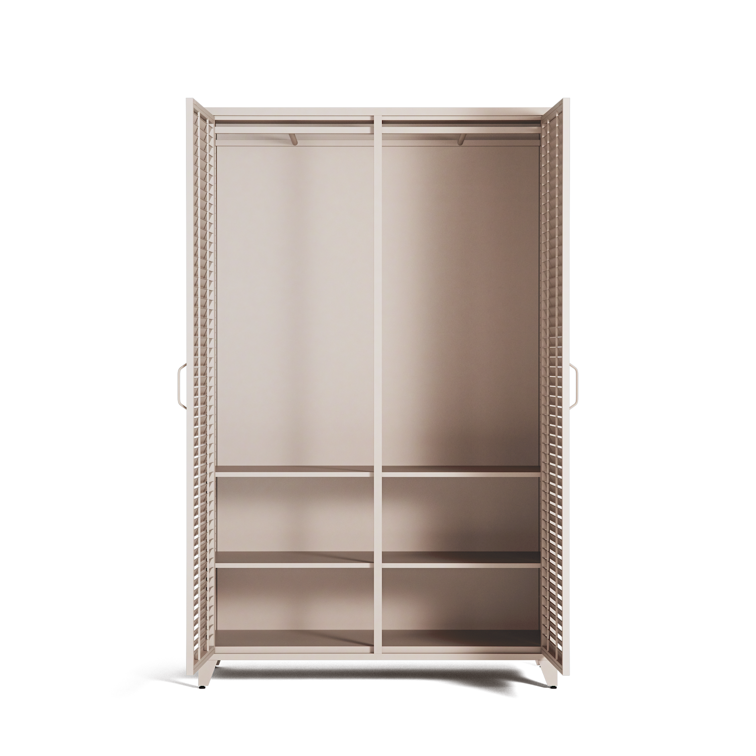 Mandarin - Wide Wardrobe - Mushroom