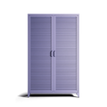 Mandarin - Wide Wardrobe - Lilac