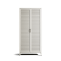 Mandarin - Two Door Tall Wardrobe - Chalk