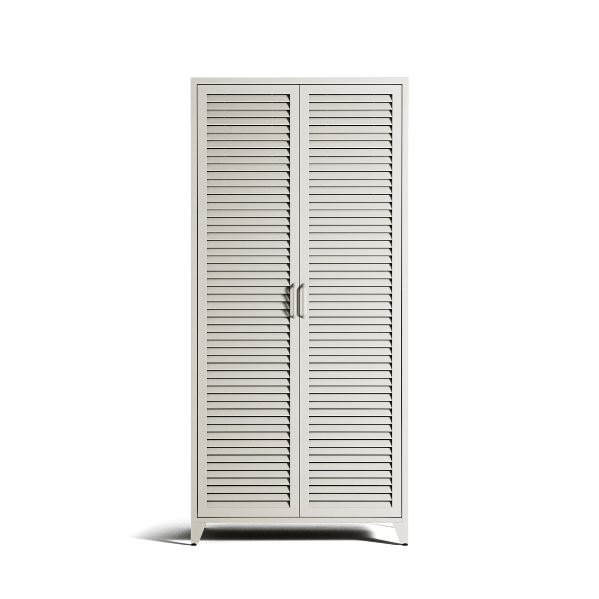 Mandarin - Two Door Tall Wardrobe - Chalk