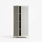 Mandarin - Two Door Tall Wardrobe - Chalk