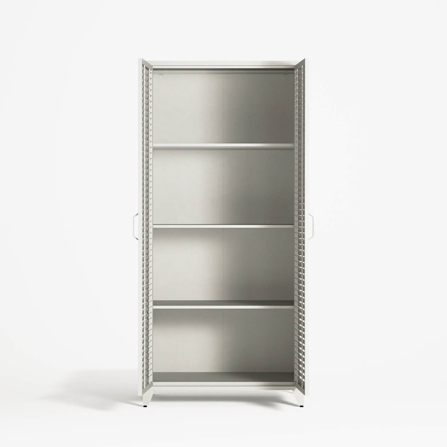 Mandarin - Two Door Tall Wardrobe - Chalk