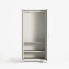 Mandarin - Two Door Tall Wardrobe - Chalk
