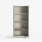 Mandarin - Two Door Tall Wardrobe - Pebble