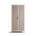 Mandarin - Two Door Tall Wardrobe - Mushroom