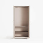 Mandarin - Two Door Tall Wardrobe - Mushroom