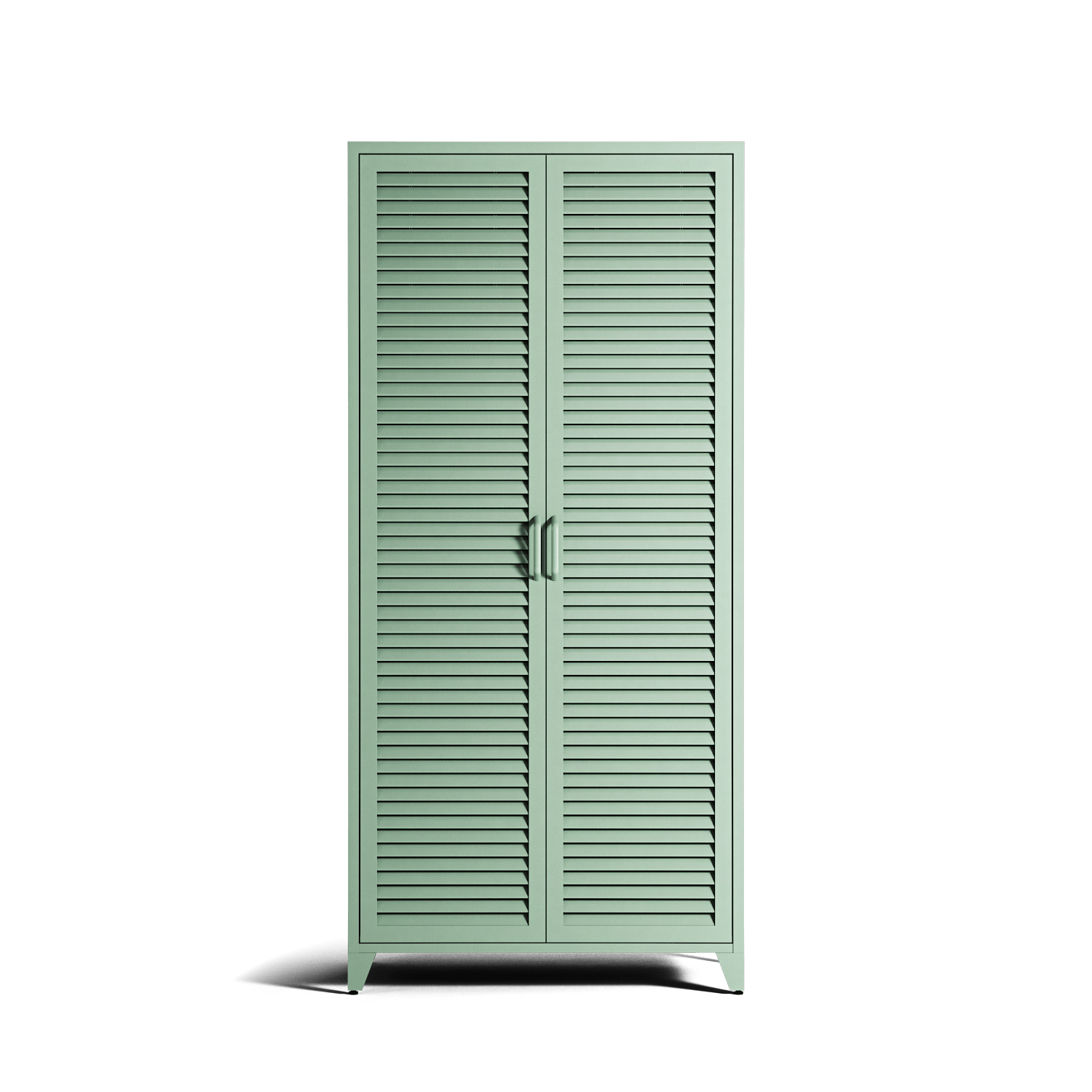 Mandarin - Two Door Tall Wardrobe - Sage