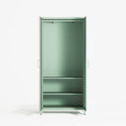 Mandarin - Two Door Tall Wardrobe - Sage
