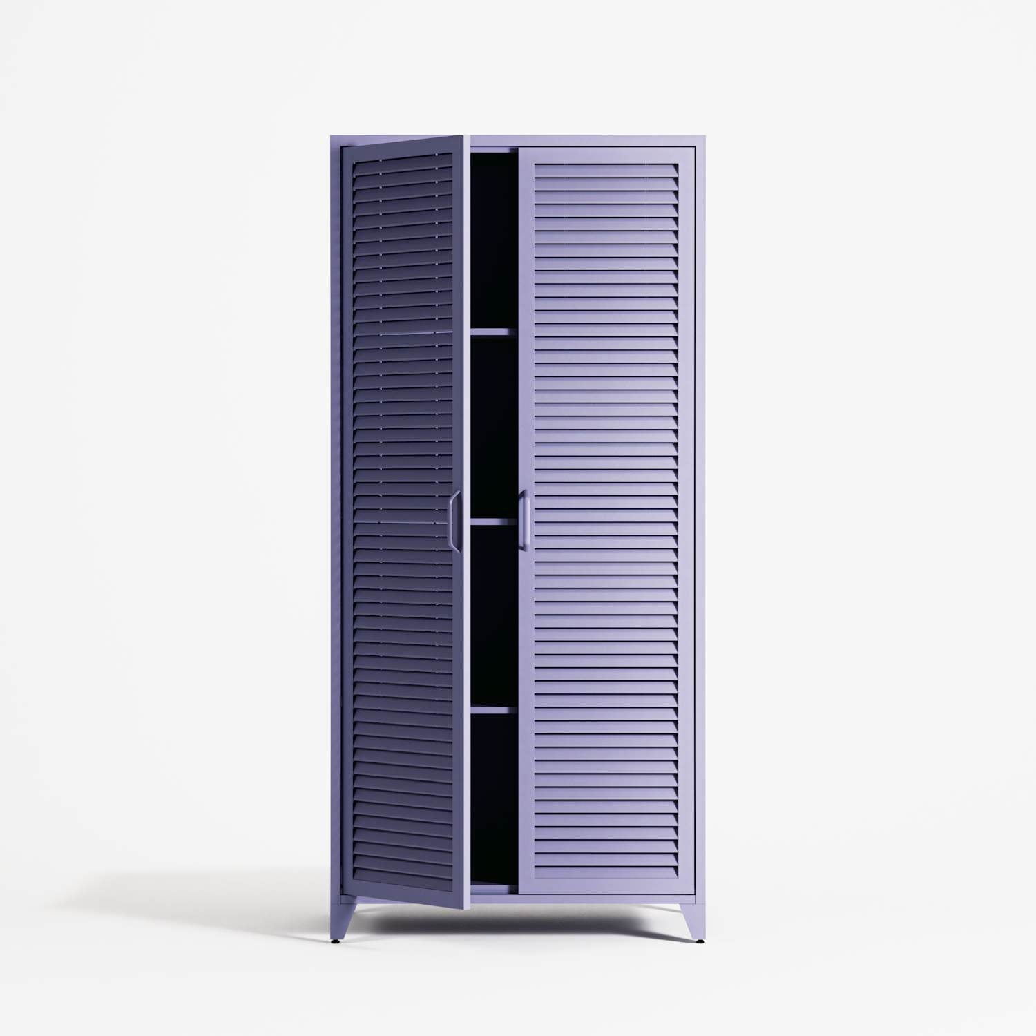Mandarin - Two Door Tall Wardrobe - Lilac