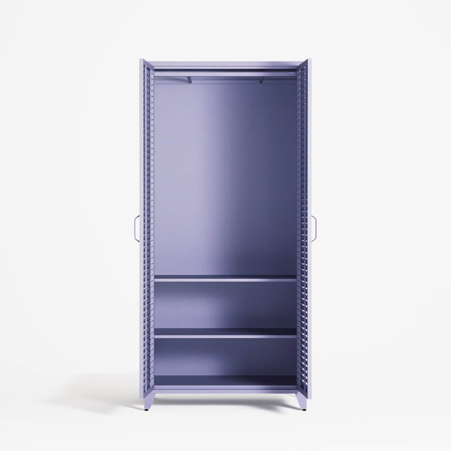 Mandarin - Two Door Tall Wardrobe - Lilac